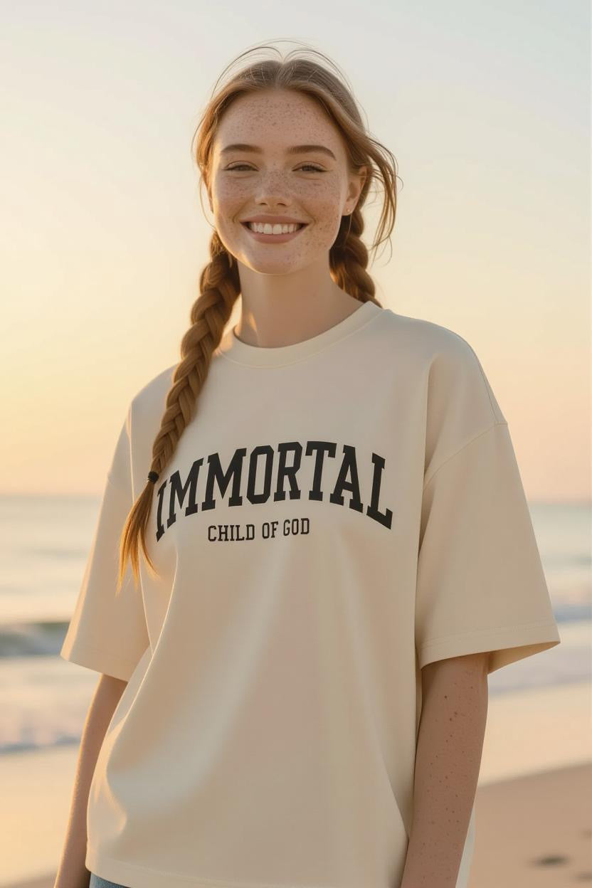 IMMORTAL Unisex Oversized T-Shirt