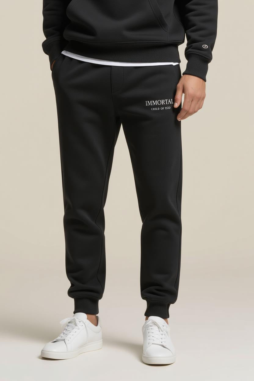 IMMORTAL  Heavyweight Joggers – Minimalist Faith Streetwear