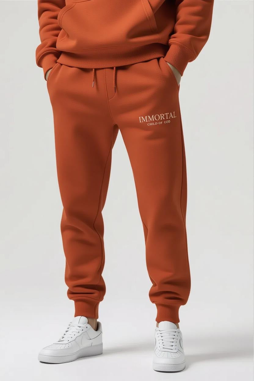 IMMORTAL  Heavyweight Joggers – Minimalist Faith Streetwear