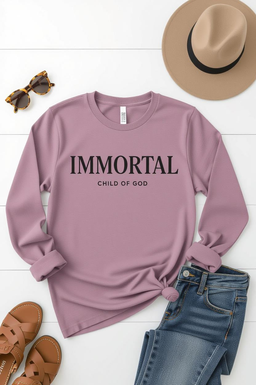 IMMORTAL Unisex Long Sleeve Tee
