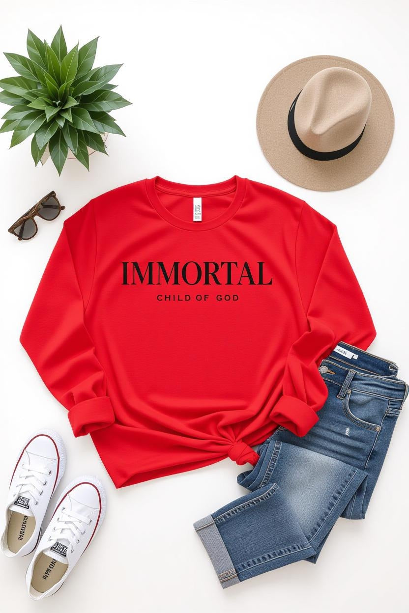 IMMORTAL Unisex Long Sleeve Tee