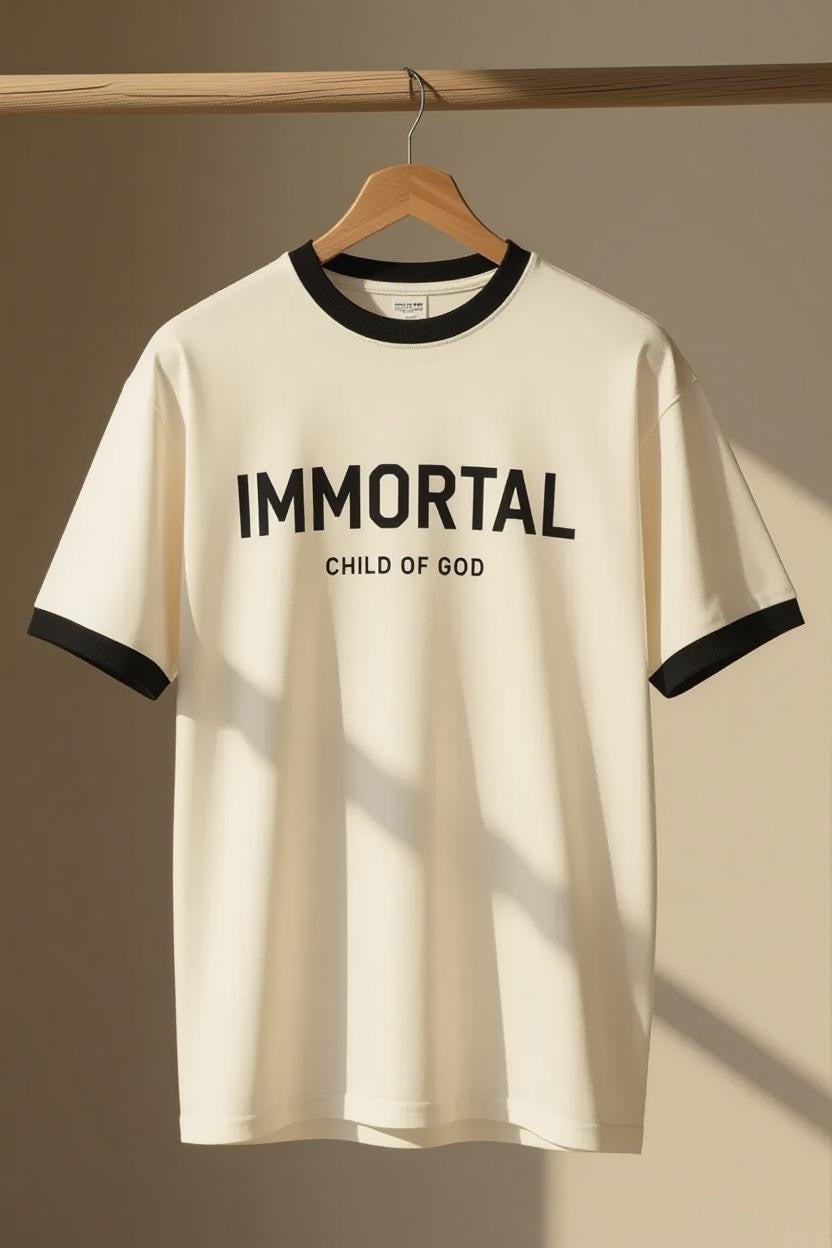 IMMORTAL Unisex ringer t-shirt