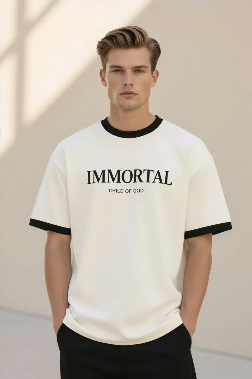 IMMORTAL Unisex ringer t-shirt