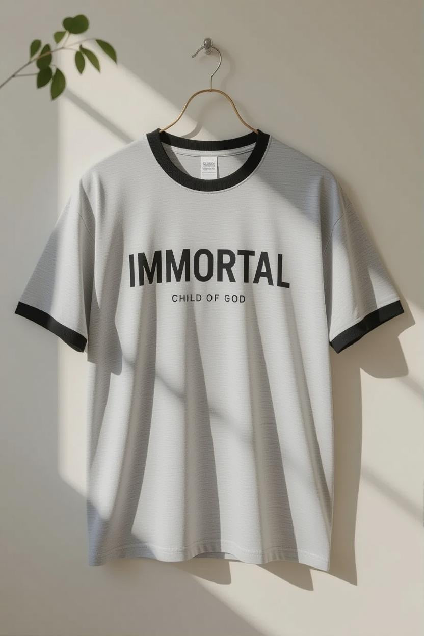 IMMORTAL Unisex ringer t-shirt
