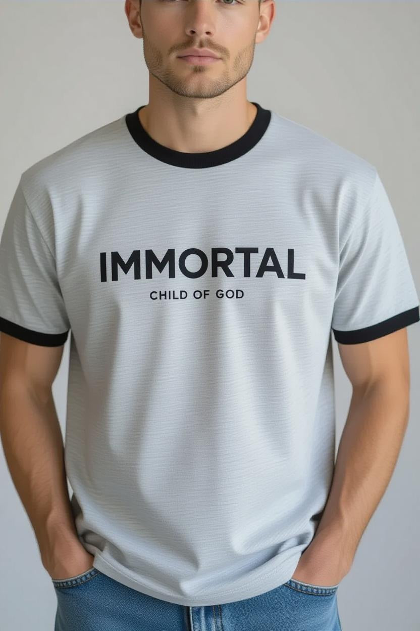 IMMORTAL Unisex ringer t-shirt