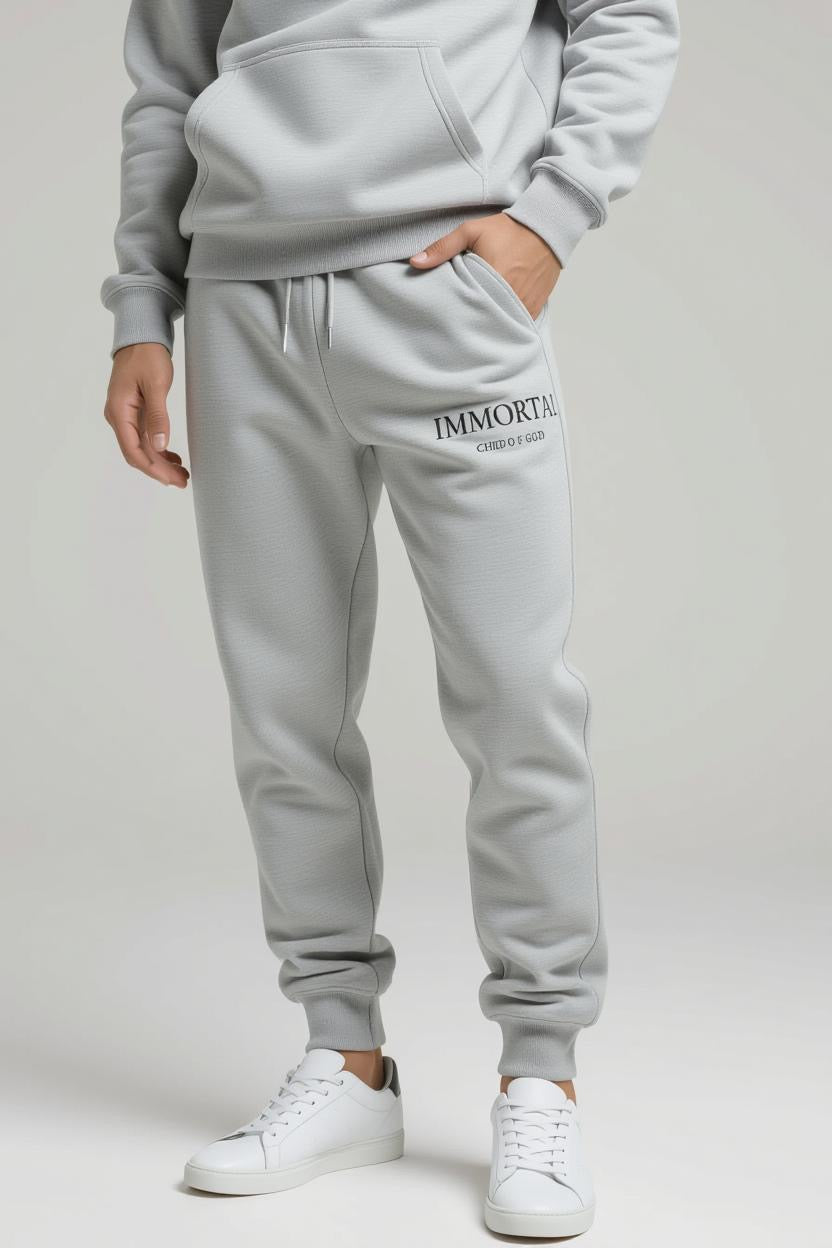 IMMORTAL  Heavyweight Joggers – Minimalist Faith Streetwear