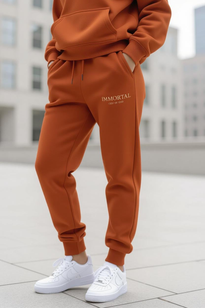 IMMORTAL  Heavyweight Joggers – Minimalist Faith Streetwear