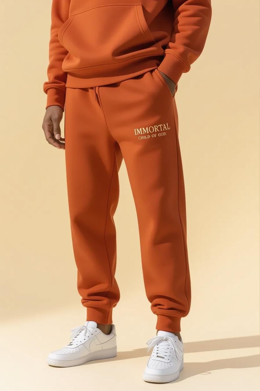 IMMORTAL  Heavyweight Joggers – Minimalist Faith Streetwear
