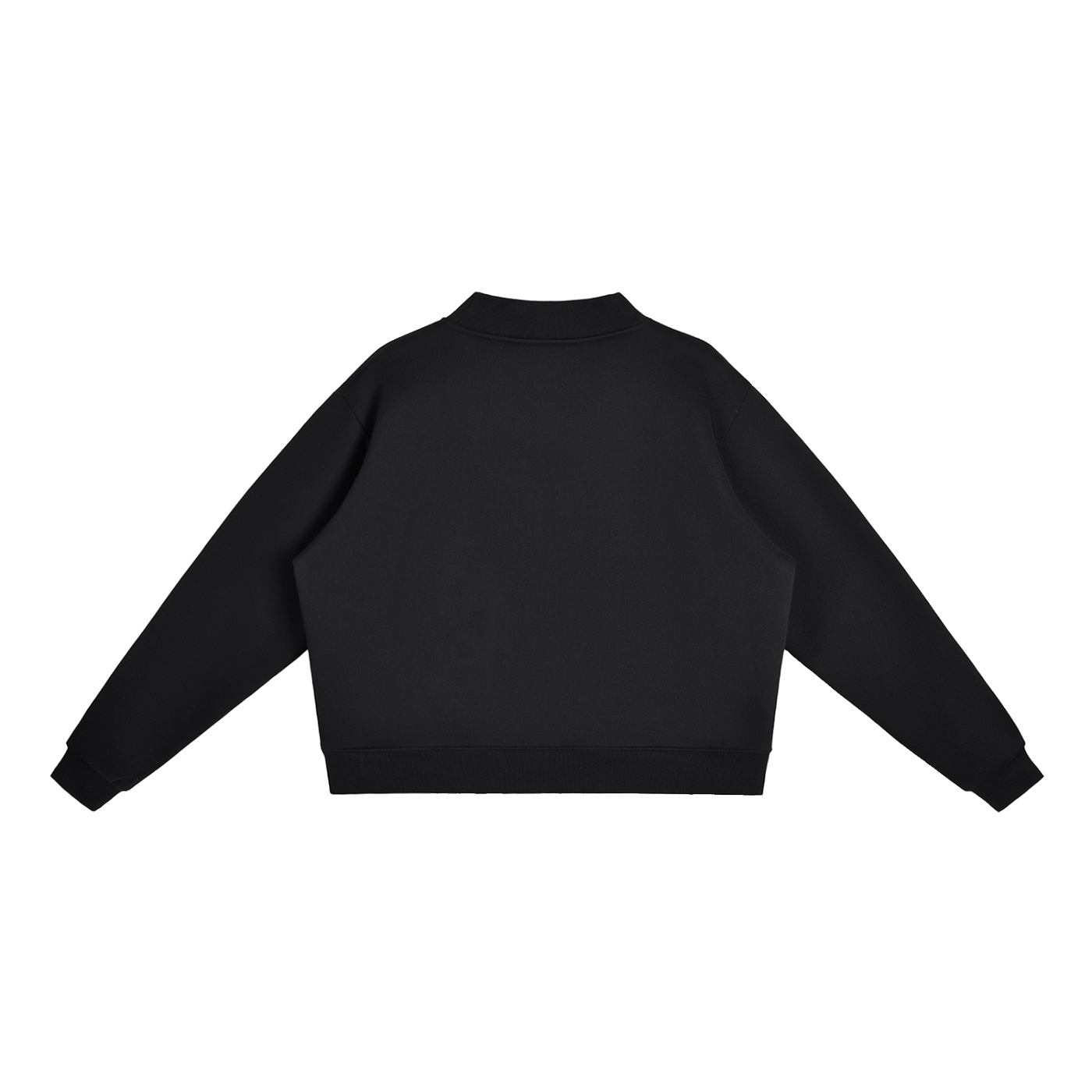 IMMORTAL Essential Fleece Mock-Neck Crew Sweatshirt
